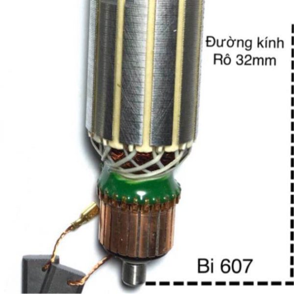 Thông số rotor máy mài Makita 9553