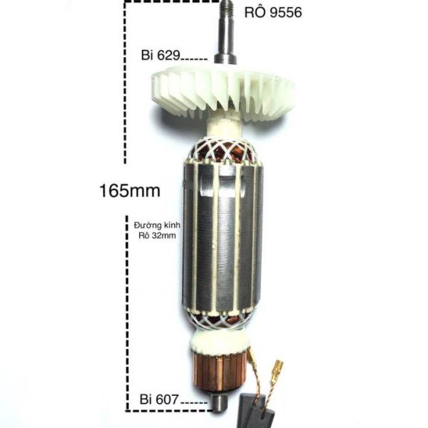 kich-thuoc-roto-mai-makita-9556 Thông số rotor máy mài Makita 9556